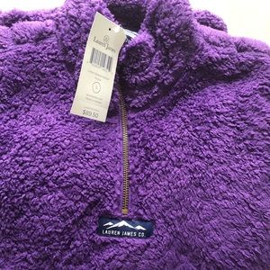 Lauren James Sherpa Pullover